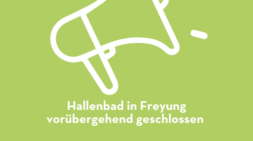 Hallenbad Freyung vorübergehend geschlossen