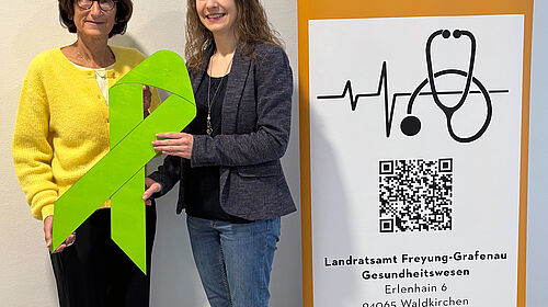 Breite Unterstützung der Präventionskampagne „Grüne Schleife“